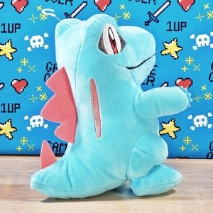 Pokemon Toys Jazwares Pokemon Totodile 1 Ultrasoft Stuffed Collectible Nintendo Plush Nwt Poshmark